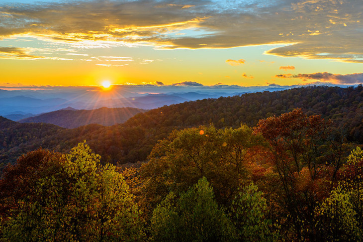 Fall Sunset